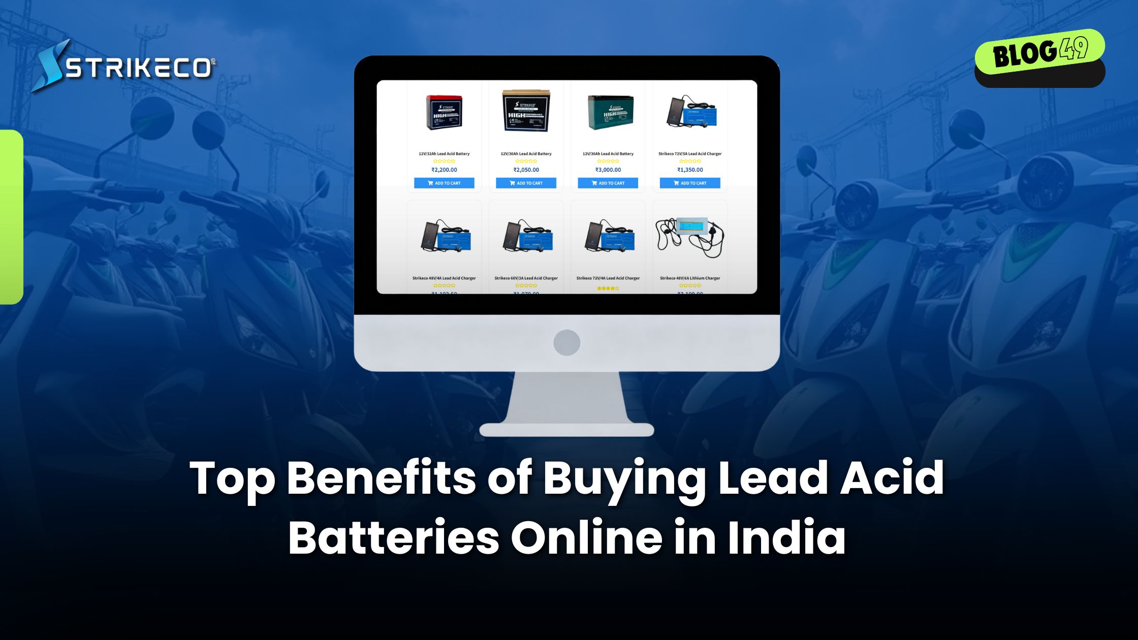 Top Benefits of Buying Lead Acid Batteries Online in India